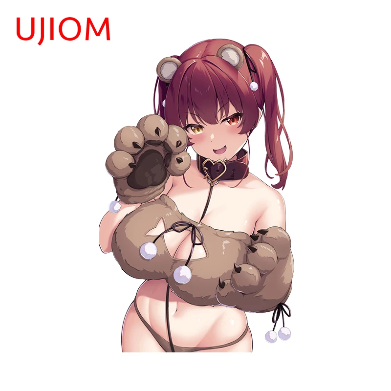 Baby Nursery Panelling - UJIOM Hololive Houshou Marine หน้าอกใหญ่สติ๊กเกอร์ติดผนังส่วนบุคคล Chibi