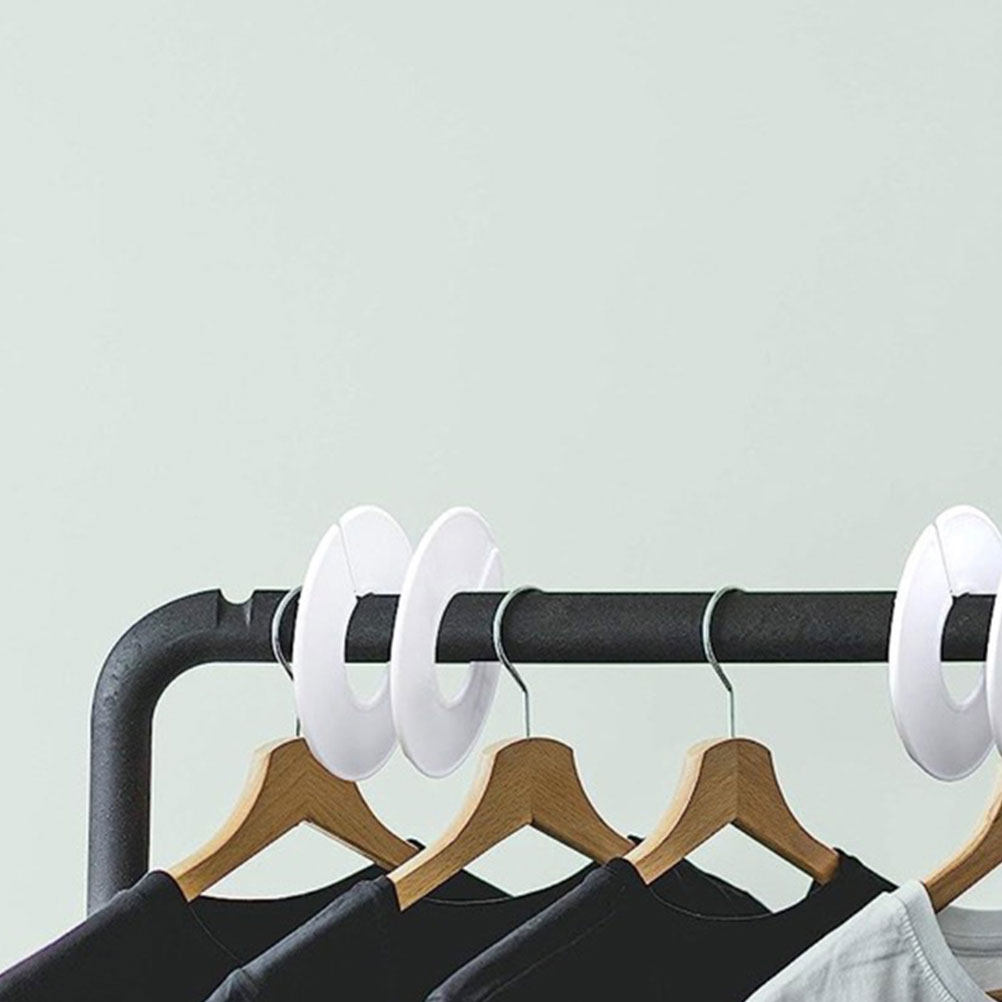 Baby Nursery Closet Organization - ที่กั้นเสื้อผ้าเด็กแบบวงกลมพลาสติก 20 ชิ้น สำหรับจัดระเบียบเสื้อผ้าเด็กในตู้เสื้อผ้า