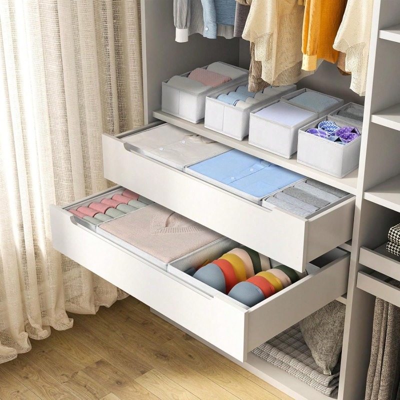 กล่องจัดระเบียบเสื้อผ้า 15 ชิ้ - Baby Nursery Closet Organization บทวิจารณ์และราคา