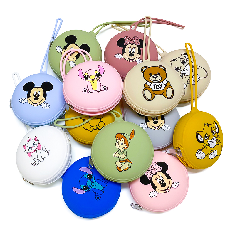 1PC การ์ตูนตัวละครซิลิโคนกระเป - Pacifier Sterilizer Case บทวิจารณ์และราคา