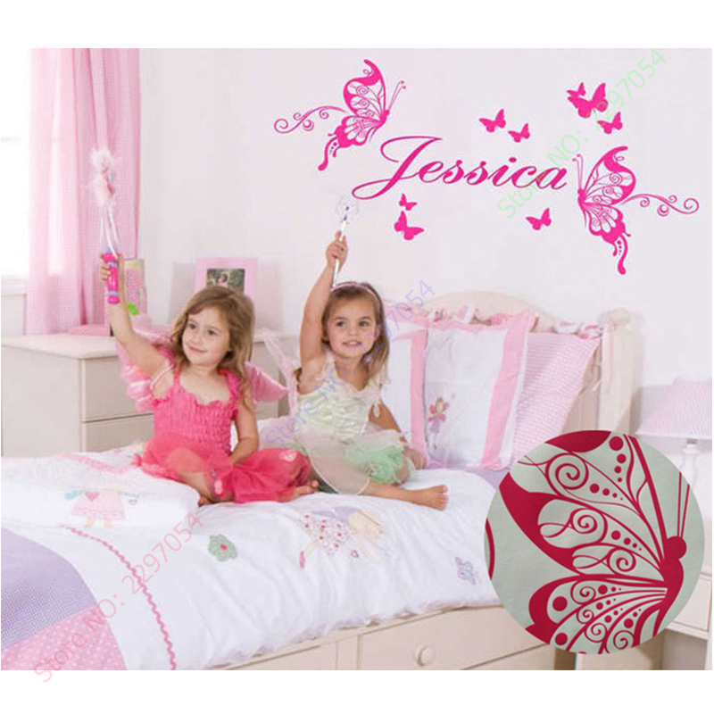 ใหม่ผีเสื้อส่วนบุคคลชื่อไวนิลผ - Baby Nursery Panelling บทวิจารณ์และราคา