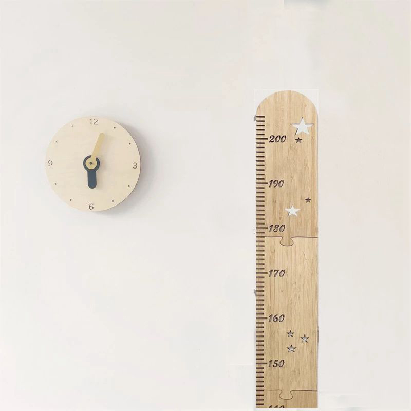 5 แผ่น Nordic ไม้เด็กความสูงแผ - Wall Decal Nursery บทวิจารณ์และราคา