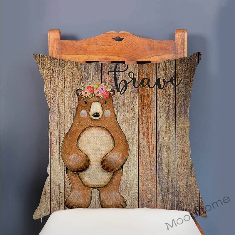 ปลอกหมอนอิงลายสัตว์ป่าน่ารัก ผ - Baby Nursery Chair บทวิจารณ์และราคา