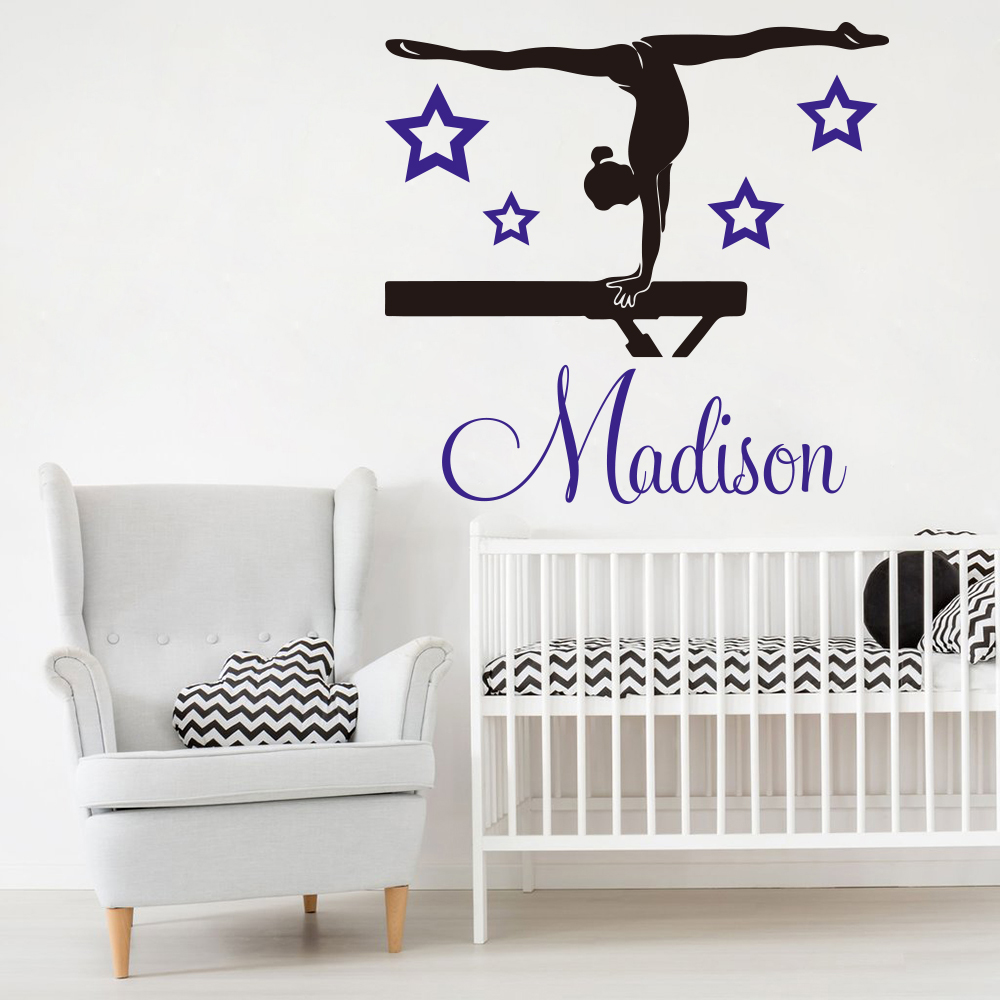 Custom ชื่อสาวยิมนาสติก Dance  - Baby Nursery Panelling บทวิจารณ์และราคา