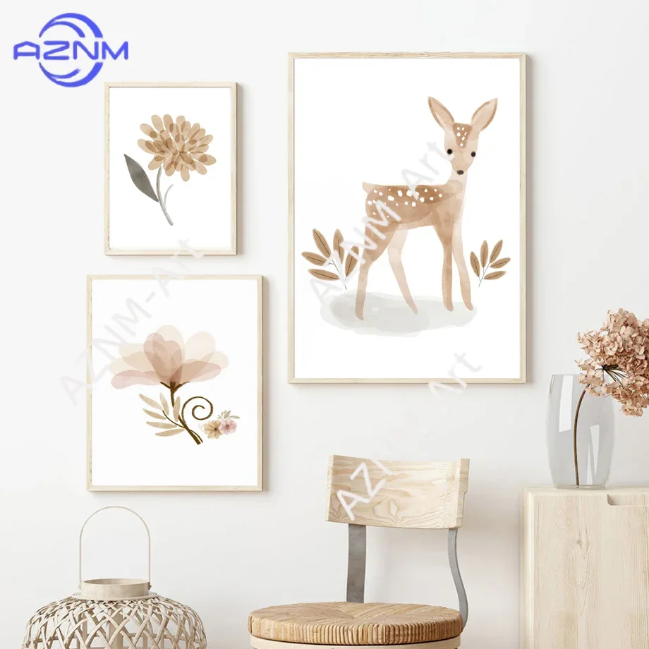 ภาพพิมพ์บนผ้าใบสำหรับตกแต่งผนั - Baby Nursery Neutral บทวิจารณ์และราคา