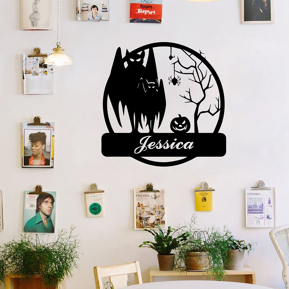 สติ๊กเกอร์ติดผนังลายค้างคาวฮาโ - Wall Decal Nursery บทวิจารณ์และราคา