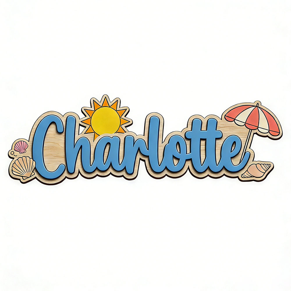 ป้ายชื่อติดประตูรูปเปลือกหอยสำ - Baby Nursery Themes Girl บทวิจารณ์และราคา
