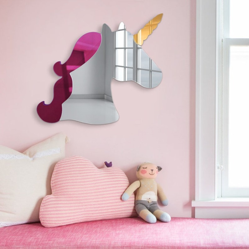 กระจกตกแต่งผนังอะคริลิค 3 มิติ - Baby Nursery Themes Girl บทวิจารณ์และราคา