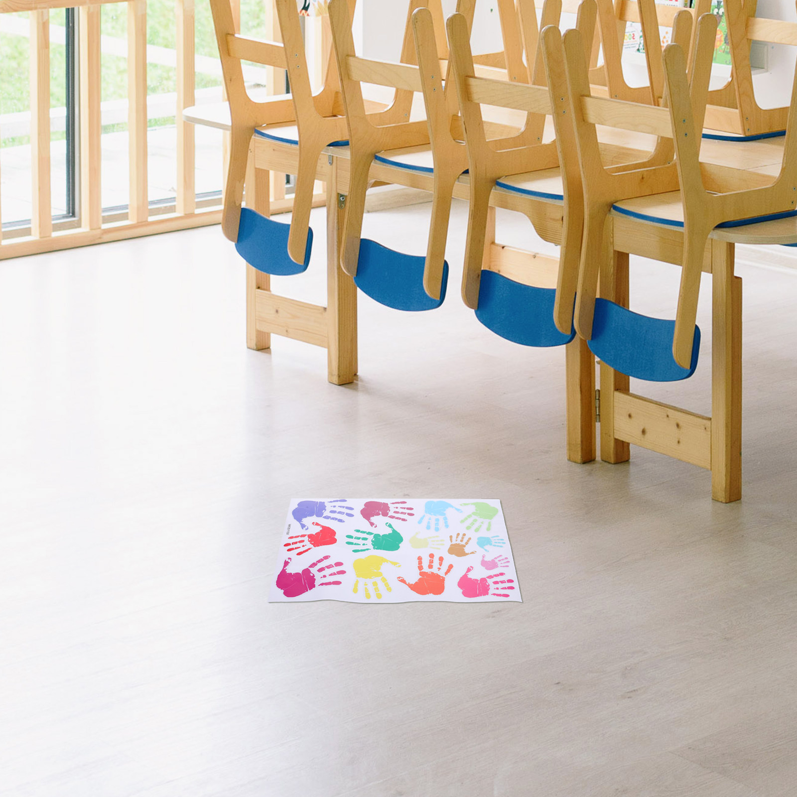 สติ๊กเกอร์ติดผนังลายการ์ตูนสีส - Wall Decal Nursery บทวิจารณ์และราคา