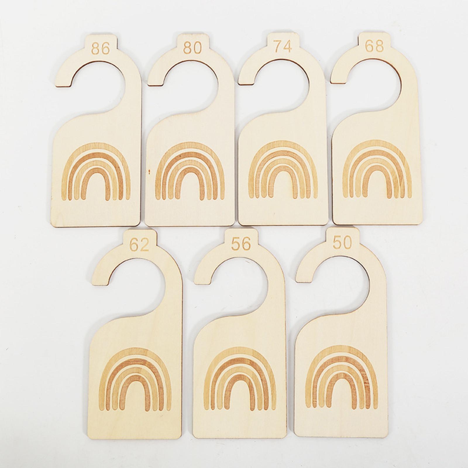 ที่แขวนเสื้อผ้าไม้สำหรับตกแต่ง - Baby Nursery Closet Organization บทวิจารณ์และราคา