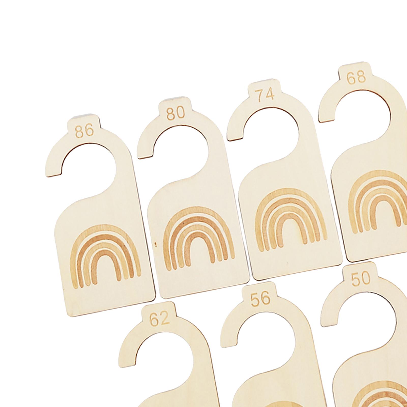 ที่แขวนเสื้อผ้าไม้สำหรับตกแต่ง - Baby Nursery Closet Organization บทวิจารณ์และราคา
