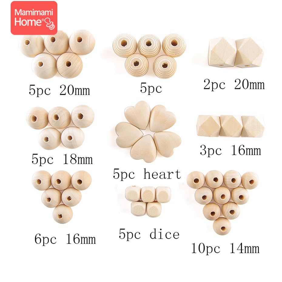 ลูกปัดไม้เด็กTeetherทําห่วงโซ่ - Baby Nursery Hospital บทวิจารณ์และราคา