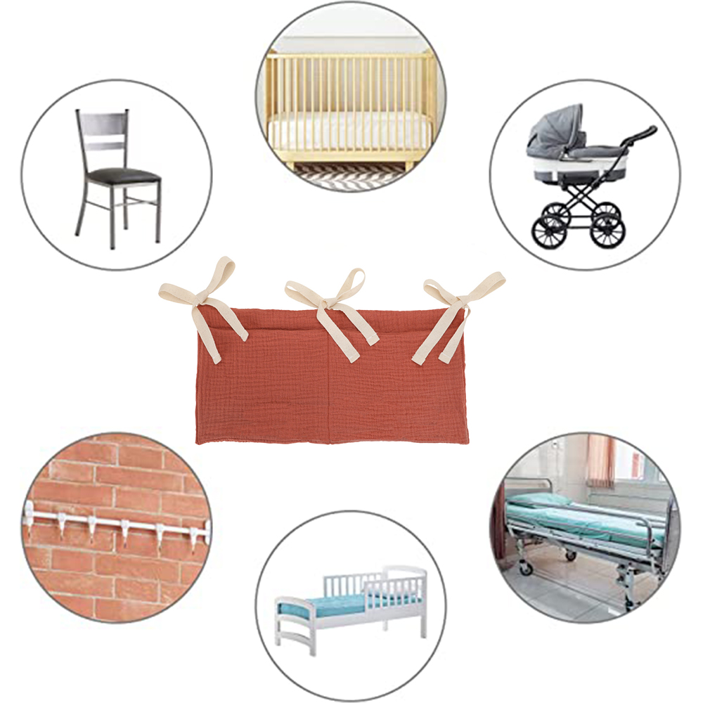 Baby Crib Organizer Cot Caddy  - Baby Nursery Items บทวิจารณ์และราคา