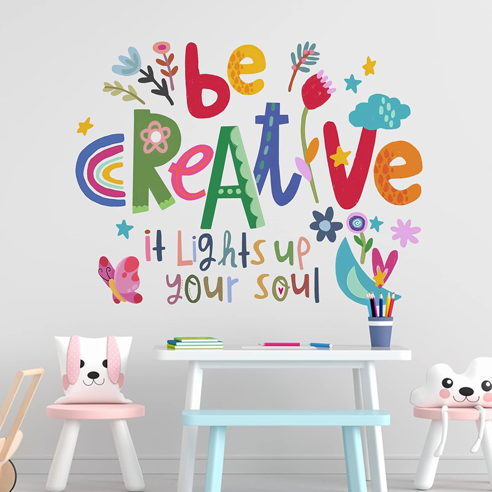สติ๊กเกอร์ติดผนังคำคมสร้างแรงบ - Baby Nursery Panelling บทวิจารณ์และราคา
