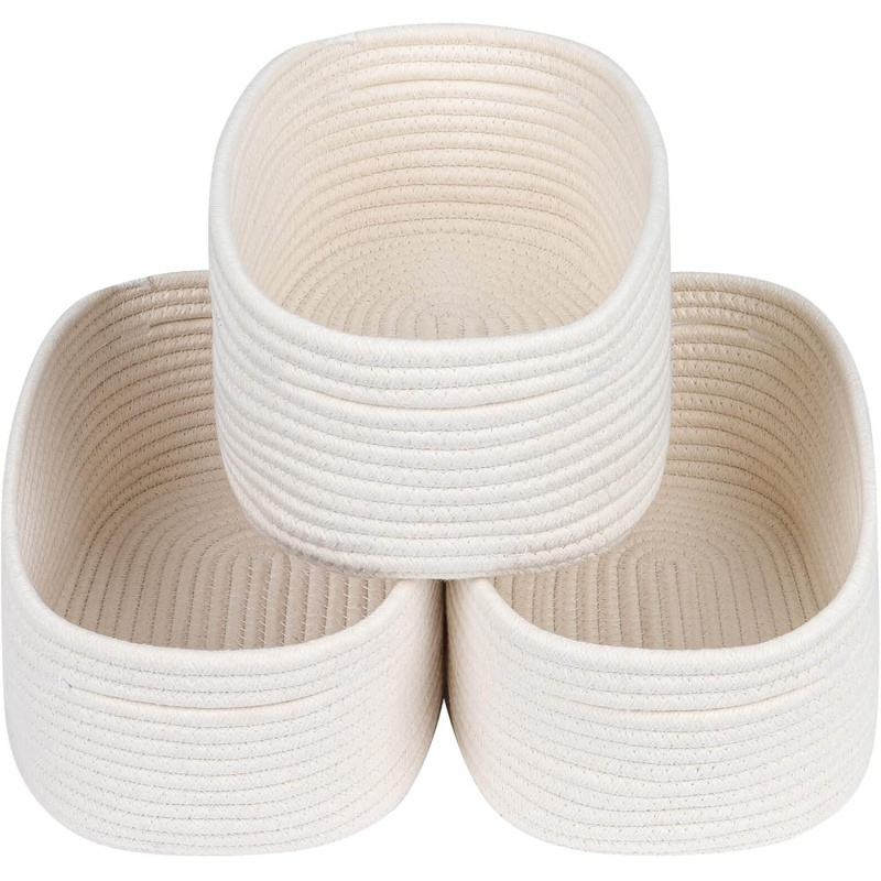 ตะกร้าเก็บของทอขนาดเล็ก - ถังส - Baby Nursery Closet Organization บทวิจารณ์และราคา