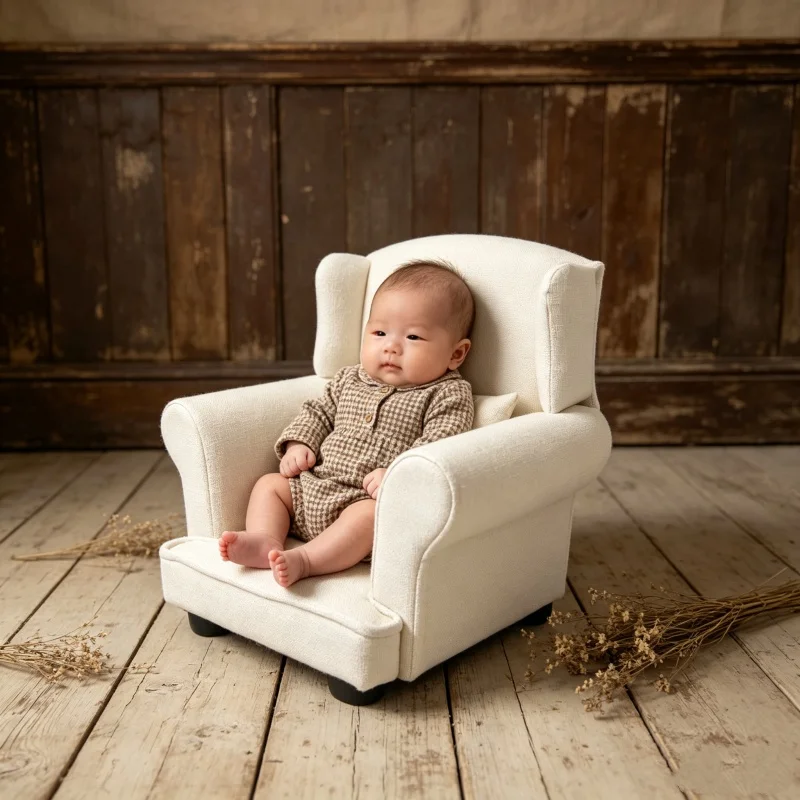 เก้าอี้โซฟาสำหรับถ่ายภาพเด็กแร - Baby Nursery Chair บทวิจารณ์และราคา