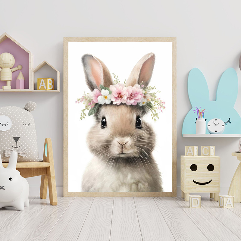 เด็กหมีกระต่ายกวาง Raccoon นกฮ - Baby Unicorn Nursery บทวิจารณ์และราคา