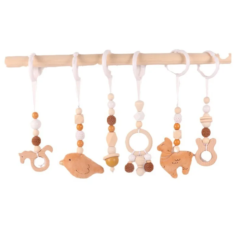6 ชิ้นของเล่นเด็กไม้ Beech กิจ - Baby Nursery Hospital บทวิจารณ์และราคา