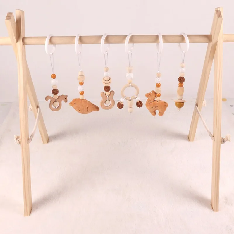 6 ชิ้นของเล่นเด็กไม้ Beech กิจ - Baby Nursery Hospital บทวิจารณ์และราคา