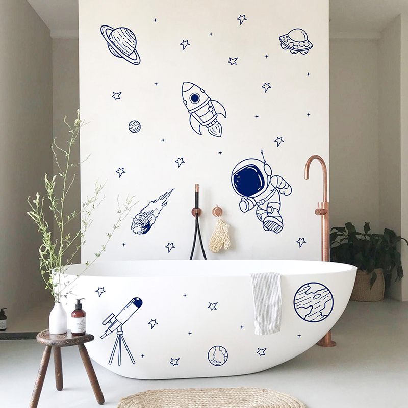 สติ๊กเกอร์ติดผนังลายการ์ตูนจัก - Baby Nursery Stickers บทวิจารณ์และราคา
