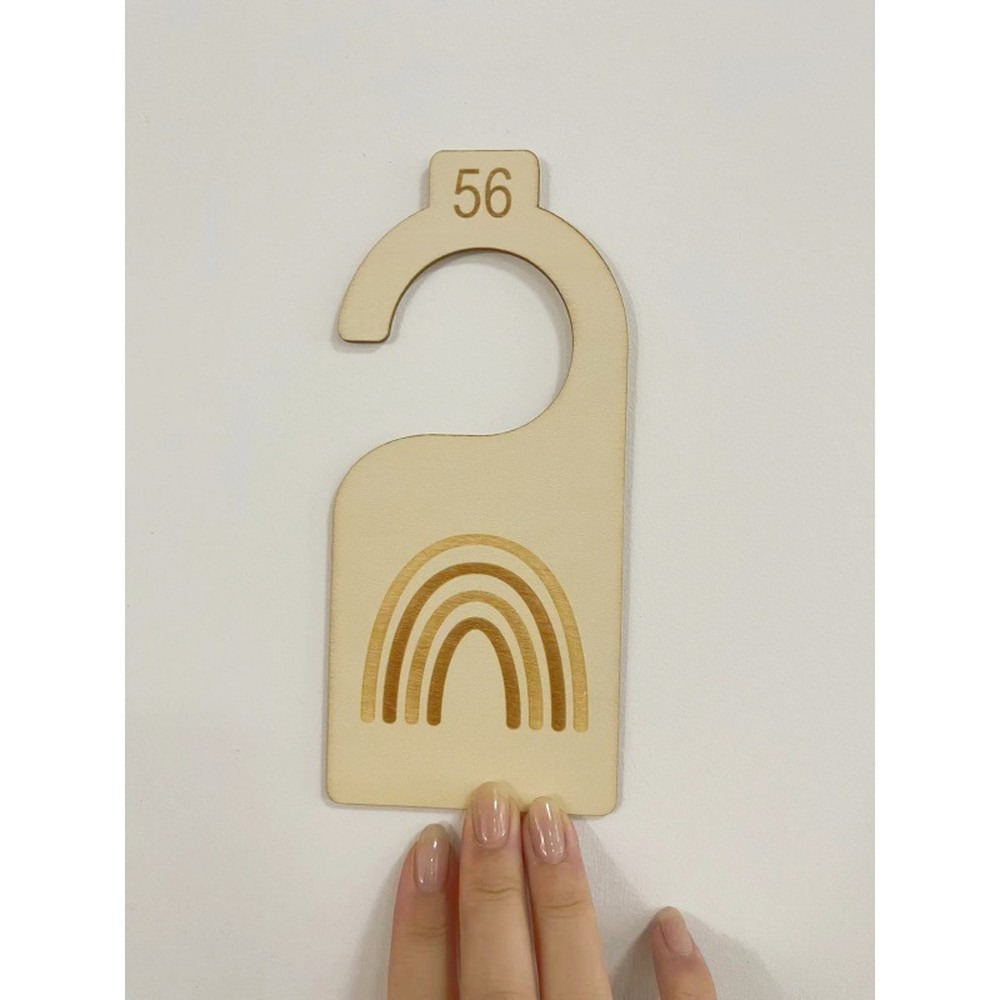 ที่กั้นตู้เสื้อผ้าเด็กแบบรุ้ง, - Baby Nursery Closet Organization บทวิจารณ์และราคา