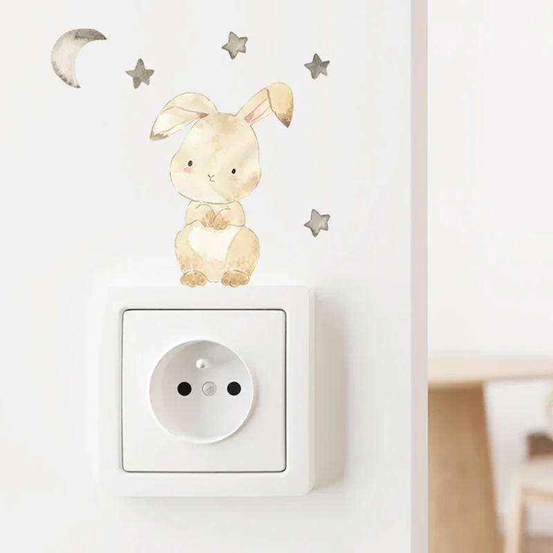 1/2/4/6 ชุดสติ๊กเกอร์ติดผนังรู - Wall Decal Nursery บทวิจารณ์และราคา